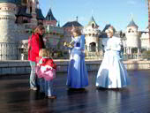 Meeting Sleeping Beauty and Cinderella